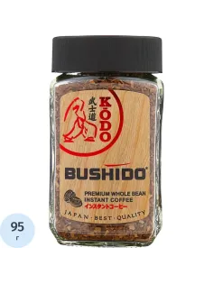 Кофе BUSHIDO Kodo растворимый,95г стекло