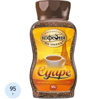Кофе Московская кофейня на паях Суаре раств.субл.95г стекло