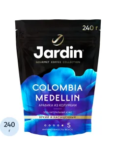 Кофе Jardin Colombia Medellin сублимированный, 240г пакет 1412-08