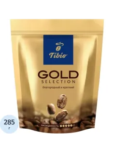 Кофе Tibio Gold Selection раств.субл.285г пакет