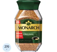 Кофе растворимый Monarch Ориджинал сублимированный, ст/б 270г