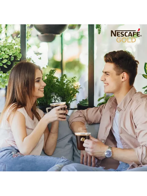 Кофе Nescafe Gold Barista Style раств.с молот.85г стекло