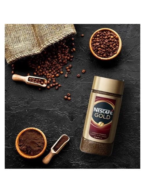 Кофе Nescafe Gold раств.субл.190г стекло
