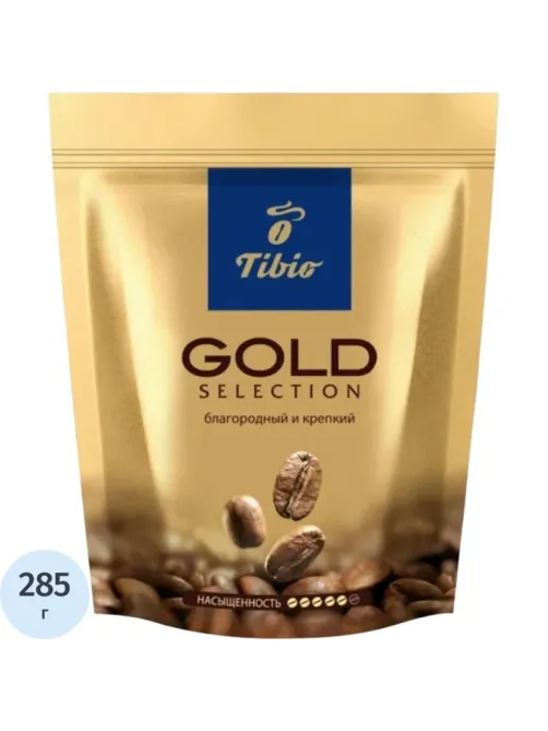 Кофе Tibio Gold Selection раств.субл.285г пакет