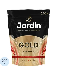 Кофе Jardin Gold растворимый,сублимированный, м/у, 240г