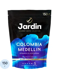 Кофе Jardin Colombia Medellin раств . субл . 150 г пакет 1014-08