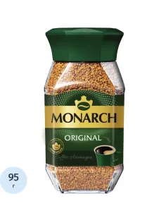 Кофе растворимый Monarch Ориджинал сублимированный, ст/б 95г