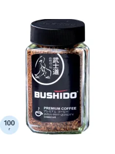 Кофе Bushido Black Katana растворимый, сублим., 100г