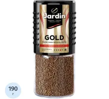 Кофе Jardin Gold растворимый,сублимированный,стекло, 190г