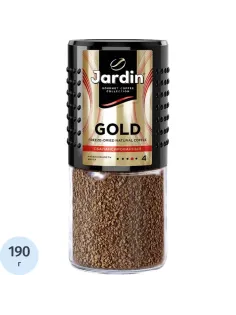 Кофе Jardin Gold растворимый,сублимированный,стекло, 190г