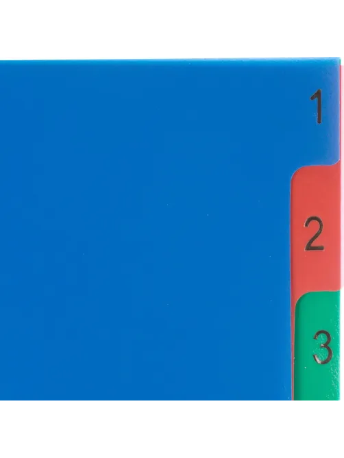 Разделитель листов 10, цв. MAXI А4 , Attache Selection