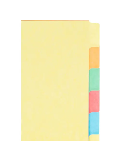 Разделитель листов 1-12, цв.карт.Attache,A4