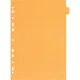 Разделитель листов 1-12, цв.карт.Attache,A4