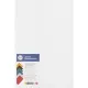 Доска разделочная 600х400х18 белая пластик (мки307)