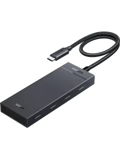 Разветвитель USB UgreenCM806(55334)хаб 5in1 USB-C 10Gbps/4xUSB-C 3.2+PD чрн