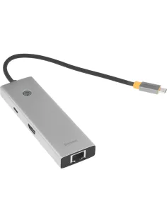 Разветвитель USB Baseus UltraJoy 6-Port Sp.Grey Type-C B00052807813-00