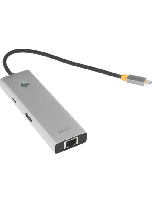 Разветвитель USB Baseus UltraJoy 6-Port Sp.Grey Type-C B00052807813-00