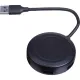 Разветвитель USB  HS004 USB 3.0x4/черный