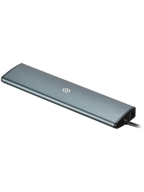 Разветвитель USB C Digma HUB-7U3.0-UC-G 7порт. серый