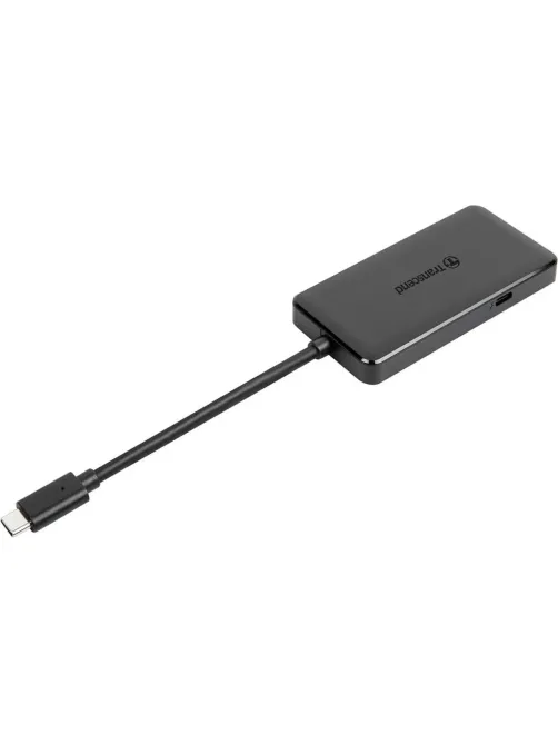 Концентратор USB хаб Transcend TS-HUB5C USB-A 3.2 х2, USB-C, PD, OTG, черн