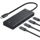 Разветвитель USB UGREEN CM806 (35584) USB-C to 4xUSB-C Хаб безPD черный