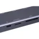 Разветвитель USB HS002 USBх3/HDMIх1/microSDx1/TFcardx1/Серый