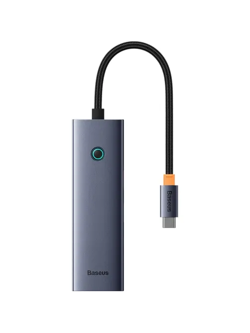 Разветвитель USB Baseus UltraJoy 4-Port Sp.Grey C-USB3.0 B0005280A813-03