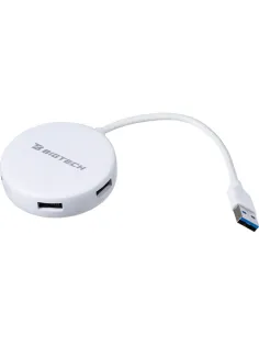 Разветвитель USB  HS003 USB3.0x4/белый
