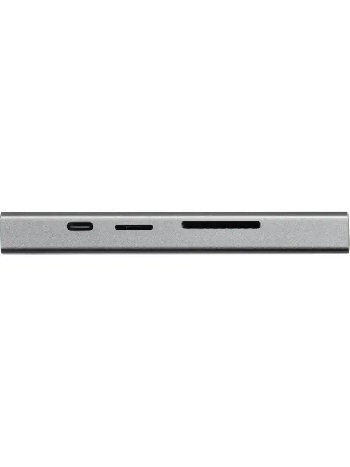 Разветвитель USB HS002 USBх3/HDMIх1/microSDx1/TFcardx1/Серый