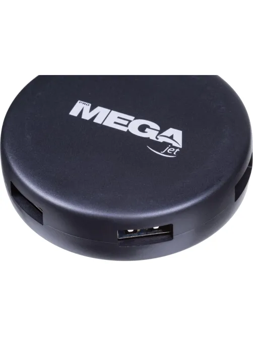 Разветвитель USB  HS004 USB 3.0x4/черный