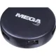 Разветвитель USB  HS004 USB 3.0x4/черный