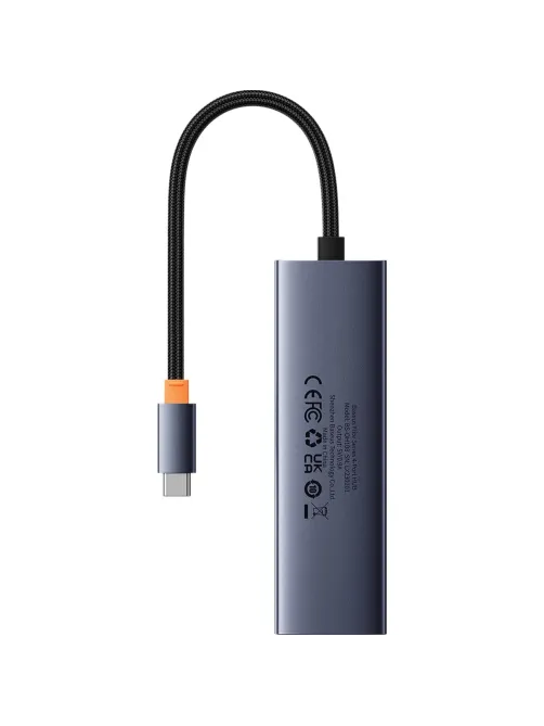 Разветвитель USB Baseus UltraJoy 4-Port Sp.Grey C-USB3.0 B0005280A813-03