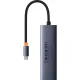 Разветвитель USB Baseus UltraJoy 4-Port Sp.Grey C-USB3.0 B0005280A813-03