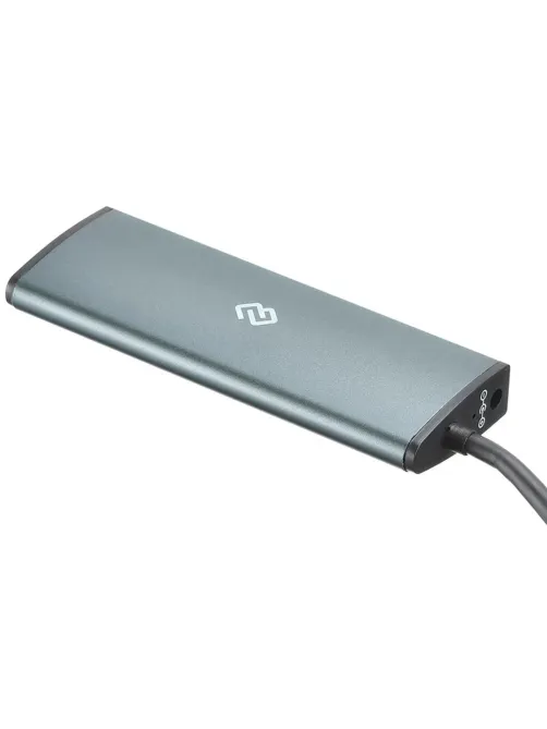 Разветвитель USB Digma (HUB-3U3.0С-UC-G) 4порт. серый