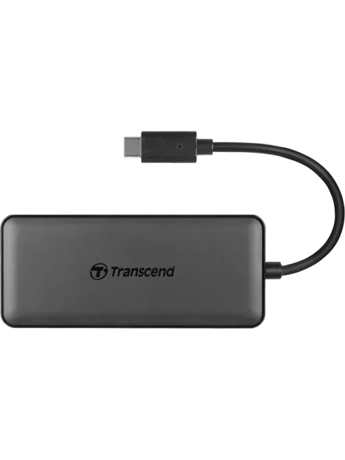 Концентратор USB хаб Transcend TS-HUB5C USB-A 3.2 х2, USB-C, PD, OTG, черн