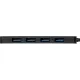 Концентратор USB хаб ExeGate (EX293986RUS)  DUB-4CP/1 4-в-1 черн