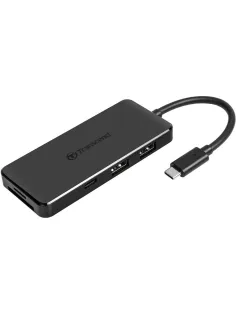 Концентратор USB хаб Transcend TS-HUB5C USB-A 3.2 х2, USB-C, PD, OTG, черн