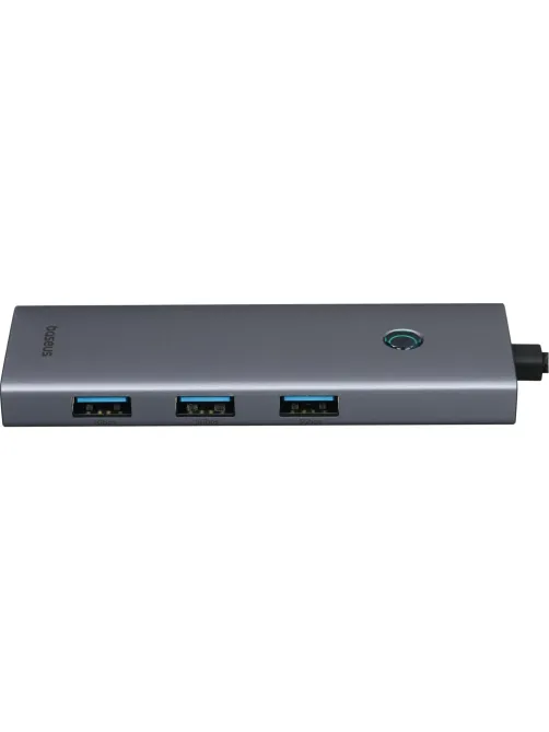 Разветвитель USB Baseus UltraJoy 7-Port Sp.Grey Type-C B00052803811-00