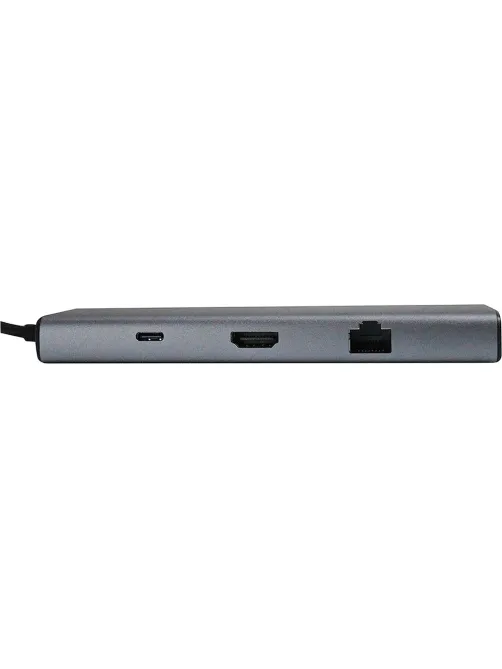 Разветвитель USB UGREEN CM498 (15600) USB-C to 3xUSB-A TF SD VGA RJ45 HDMI