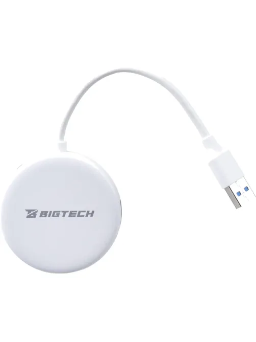Разветвитель USB  HS003 USB3.0x4/белый