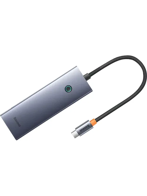 Разветвитель USB Baseus UltraJoy 4-Port Sp.Grey B0005280B811-11