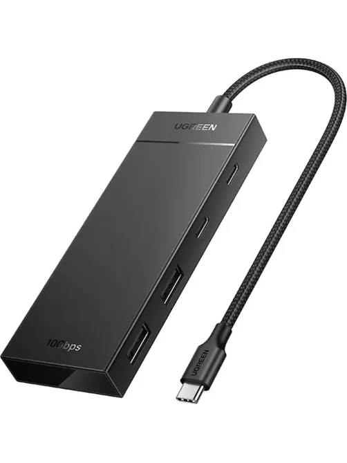 Разветвитель USB UGREEN CM806 (35583) USB-C to 2xUSB-A/2xUSB-C Хаб безPD чр