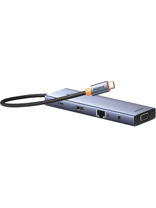 Разветвитель USB Baseus UltraJoy 10-Port Sp.Grey Type-C B0005280C811-00