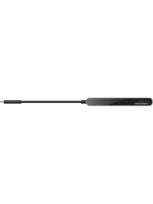Разветвитель USB Belkin (AVC023hqSGY)хаб 7в1 4K@60Hz 100W сер.косм
