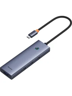 Разветвитель USB Baseus UltraJoy 4-Port Sp.Grey C-USB3.0 B0005280A813-03