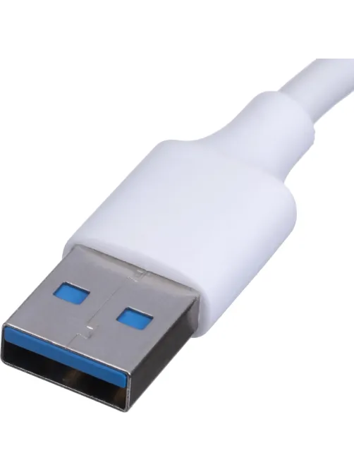 Разветвитель USB  HS003 USB3.0x4/белый