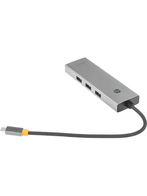 Разветвитель USB Baseus UltraJoy 6-Port Sp.Grey Type-C B00052807813-00