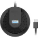 Разветвитель USB 3.0 A4Tech HUB-30C 4порт. черный