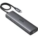 Разветвитель USB UGREEN CM512(45000)USB-C to HDMI/2xUSB-A/USB-C/RJ45/PD ср
