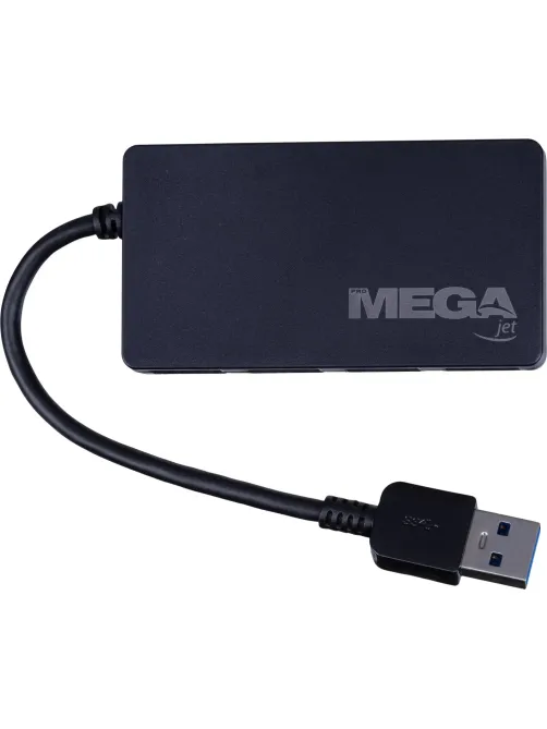 Разветвитель USB  HS005 USB 3.0x4/черный